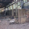 Hầu hết các thiết bị cán thép tại Công ty Cổ phần Luyện cán thép Gia Sàng đã bị lấy trộm. (Ảnh: Hoàng Nguyên/ TTXVN)
