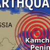 Động đất 7,0 độ Richter sát "vành đai lửa" miền Đông Nga