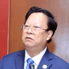 Chủ tịch Liên hiệp các tổ chức Hữu nghị Việt Nam Vũ Xuân Hồng. (Ảnh: An Đăng/TTXVN)