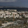 Toàn cảnh khu định cư Do Thái Pisgat Zeev ở đông Jerusalem, ngày 15/1. (Nguồn: AFP/TTXVN)