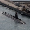 Tàu ngầm chạy năng lượng hạt nhân USS Cheyenne của Mỹ. (Nguồn: Yonhap/TTXVN)