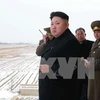 Nhà lãnh đạo Triều Tiên Kim Jong-Un. (Nguồn: THX/TTXVN)