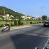 Quốc lộ 18, đoạn Uông Bí-Hạ Long (Quảng Ninh). (Ảnh: Vũ Văn Đức/TTXVN)