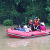 Quảng Ninh ngập sâu trong trận mưa lũ lịch sử diễn ra từ 26/7-31/7/2015. (Ảnh: Nguyễn Hoàng/TTXVN)