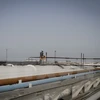 Cơ sở lọc dầu trên đảo Kharg thuộc vùng Vịnh, miền nam Iran ngày 23/2. (Nguồn: THX/TTXVN)
