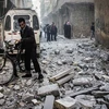Khung cảnh hoang tàn ở một góc thành phố Aleppo sau các cuộc giao tranh. (Ảnh: mintpressnews.com)