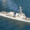 Tàu khu trục được trang bị tên lửa dẫn đường USS Lassen của Mỹ. (Nguồn: Kyodo/TTXVN)