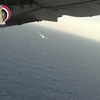Hải quân Ai Cập tham gia tìm kiếm máy bay gặp nạn MS804 ngoài khơi phía bắc thành phố Alexandria, trên Địa Trung Hải ngày 19/5. (Nguồn: EPA/TTXVN)