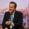 Thủ tướng Anh David Cameron. (Nguồn: EPA/TTXVN)