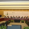 Toàn cảnh hội nghị thành lập Ủy ban thường trực Mexico-châu Á-Thái Bình Dương (CEMAP) của CONAGO ngày 17/6 tại Mexico City. (Ảnh: Việt Hòa/Vietnam+)