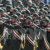 Lực lượng Vệ binh Cách mạng Hồi giáo Iran (IRGC) tại một buổi lễ diễu binh. (Nguồn: AFP/TTXVN)