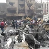 Hiện trường vụ đánh bom ở Karada, Baghdad ngày 3/7. (Nguồn: THX/TTXVN)