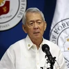 Ngoại trưởng Philippines Perfecto Yasay phát biểu trong cuộc họp báo ở Manila ngày 12/7. (Nguồn: EPA/TTXVN)