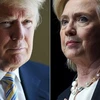 Hai ứng cử viên hàng đầu trong cuộc chạy đua vào Nhà Trắng Hillary Clinton và Donald Trump. (Nguồn: ABC)