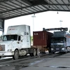 Máy soi container di động tại Chi cục Hải quan Quản lý hàng XNK ngoài khu công nghiệp (Cục Hải quan Bình Dương). (Ảnh: Hoàng Hùng/TTXVN)