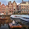 Dự án tàu thủy tự động chở người và hàng hóa trên các con kênh quanh thành phố Amsterdam của Hà Lan. (Nguồn: fortune.com)