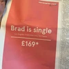 Quảng cáo 'Brad độc thân' của Norwegian Airlines. (Nguồn: Times)