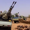 Thành viên một nhóm vũ trang Mali đóng quân tại Kidal ngày 13/7. (Nguồn: AFP/TTXVN)