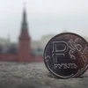 Hình ảnh đồng rúp tại trung tâm thủ đô Moskva ngày 6/11. (Nguồn: AFP/TTXVN)
