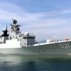 Biên đội 3 tàu Hải quân Trung Quốc thăm Cảng quốc tế Cam Ranh