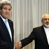 Ngoại trưởng Mỹ John Kerry và người đồng cấp Iran Mohammad Javad Zarif. (Nguồn: chathamhouse.org)