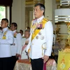 Hoàng tử Thái Lan Maha Vajiralongkorn phát biểu tại lễ khai mạc phiên họp của Quốc hội Thái Lan tháng 8/2014. (Nguồn: AFP/TTXVN)