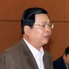 Nguyên Bộ trưởng Bộ Công Thương Vũ Huy Hoàng. (Ảnh: Phạm Kiên/TTXVN)