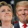 Bà Hillary Clinton (trái) và ông Donald Trump (phải). (Nguồn: AFP/TTXVN)