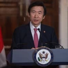 Ngoại trưởng Hàn Quốc Yun Byung-se tại một cuộc họp ở Washington, DC, ngày 19/10. (Nguồn: AFP/TTXVN)