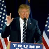 Ứng viên Tổng thống Donald Trump trong chiến dịch vận động tranh cử tại Manchester, New Hampshire, ngày 28/10. (Nguồn: AFP/TTXVN)
