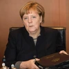 Thủ tướng Đức Angela Merkel trong cuộc họp nội các ở thủ đô Berlin ngày 2/11. (Nguồn: AFP/TTXVN)
