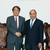 Thủ tướng Nguyễn Xuân Phúc tiếp ông Kunio Umeda, Đại sứ Nhật Bản tại Việt Nam đến chào xã giao nhân dịp nhận nhiệm kỳ công tác. (Ảnh: Thống Nhất/TTXVN)