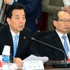 Bộ trưởng Quốc phòng Hàn Quốc Han Min-koo (trái). (Nguồn: EPA/TTXVN)