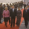 Chủ tịch nước Trần Đại Quang và Phu nhân tới Peru dự APEC. (Nguồn: Vụ thông tin báo chí)