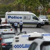 Cảnh sát Australia tại một cuộc điều tra ở New South Wales ngày 17/10. (Nguồn: EPA/TTXVN)