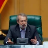 Ông Ali Larijani phát biểu sau khi được bầu làm Chủ tịch Quốc hội lâm thời Iran tại Tehran ngày 29/5. (Nguồn: AFP/TTXVN)