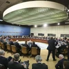 Toàn cảnh cuộc họp tại trụ sở NATO ở Brussels (Bỉ) ngày 6/12. (Nguồn: EPA/TTXVN)