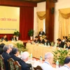 Thủ tướng Nguyễn Xuân Phúc dự Hội nghị Thủ tướng Chính phủ với các tổ chức tôn giáo. (Ảnh: Thống Nhất/TTXVN)