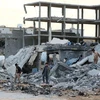 Lực lượng trung thành với Chính phủ Hòa hợp dân tộc Libya (GNA) kiểm soát thành phố Sirte ngày 8/12. (Nguồn: AFP/TTXVN)