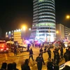 Cảnh sát Thổ Nhĩ Kỳ tăng cường an ninh sau vụ sát hại Đại sứ Nga ở Ankara ngày 19/12. (Nguồn: EPA/TTXVN)