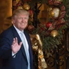 Tổng thống đắc cử Mỹ Donald Trump tại Palm Beach, bang Florida. (Nguồn: AFP/TTXVN)