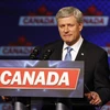 Cựu Thủ tướng Canada Stephen Harper. (Nguồn: AFP/TTXVN)