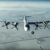 Máy bay TU-95 của Nga tấn công mục tiêu của khủng bố ở Syria ngày 17/11. (Nguồn: AP/TTXVN)