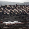 Khu định cư đang được xây dựng tại Bờ Tây ngày 31/1. (Nguồn: AFP/TTXVN)