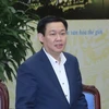 Phó Thủ tướng Vương Đình Huệ. (Ảnh: Phạm Kiên/TTXVN)