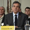 Ứng viên tranh cử Tổng thống Pháp Francois Fillon tại một hội nghị ở Tourcoing, miền bắc Pháp ngày 17/2. (Nguồn: AFP/ TTXVN)