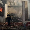 Hải Phòng: Huy động lực lượng dập tắt đám cháy nguy cơ lan rộng