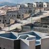Khu định cư mới đang được xây dựng tại Na'ale gần Bờ Tây ngày 8/2. (Nguồn: AFP/TTXVN)