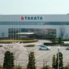 Nhà máy của Hãng Takata sản xuất dây đai an toàn cho xe ôtô ở thị trấn Aisho, tỉnh Shiga (Nhật Bản). (Nguồn: AFP/TTXVN)