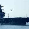 Tàu sân bay USS Carl Vinson. (Nguồn: Reuters)